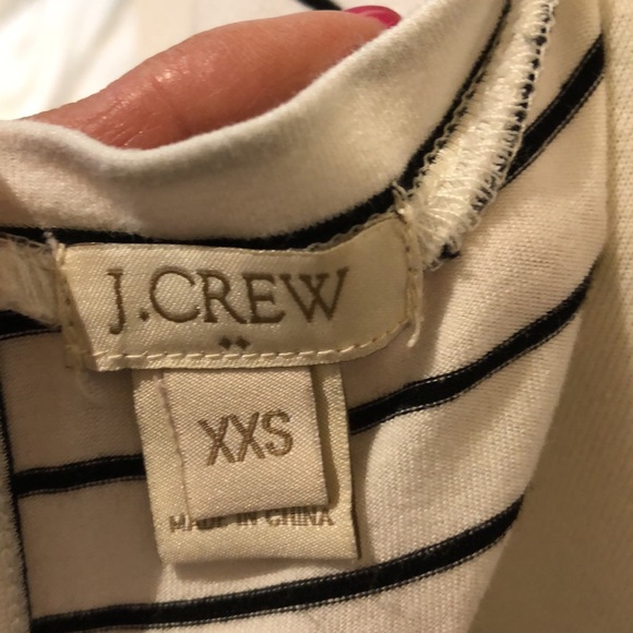 J. Crew Factory, Size XSmall Striped Mini Romper - Picture 5 of 5